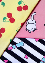 Load image into Gallery viewer, a2o Large Canvas Pouch - Cats