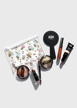 Load image into Gallery viewer, AOA Clear Makeup Pouch - Coffee
