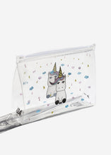 Load image into Gallery viewer, AOA Clear Makeup Pouch - Unicorn
