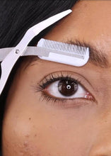 Load image into Gallery viewer, AOA Brow Comb Scissors
