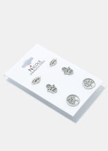 Load image into Gallery viewer, 3-Pair Multi Design Earrings
