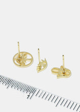 Load image into Gallery viewer, 3-Pair Multi Design Earrings

