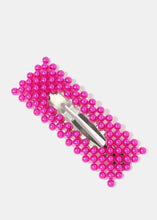 Load image into Gallery viewer, 2-Piece Beaded Open Rectangle Snap Clip

