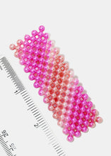 Load image into Gallery viewer, 2-Piece Rectangle Beaded Hair Clips
