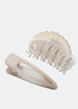 Load image into Gallery viewer, 2-piece Jaw Hair Clip &amp; Hair Pin
