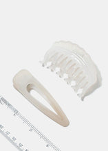 Load image into Gallery viewer, 2-piece Jaw Hair Clip &amp; Hair Pin
